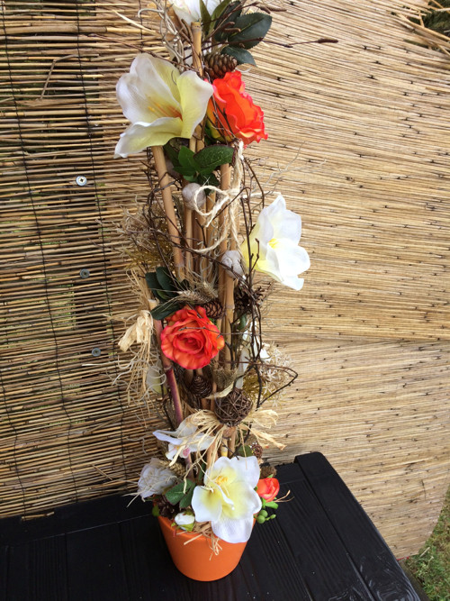 Amarylis orchidej a růže ll — foto 4