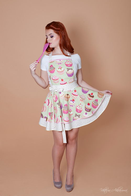 Luxusní Kuchyňská Zástěra Cupcake — foto 4