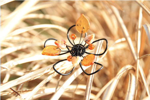Sluncovky... drátovaný zápich — foto 6