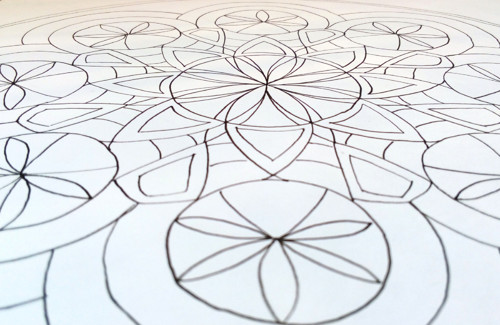 Mandala k vybarvení velká 16 — foto 2