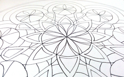 Mandala k vybarvení velká 16 — foto 3