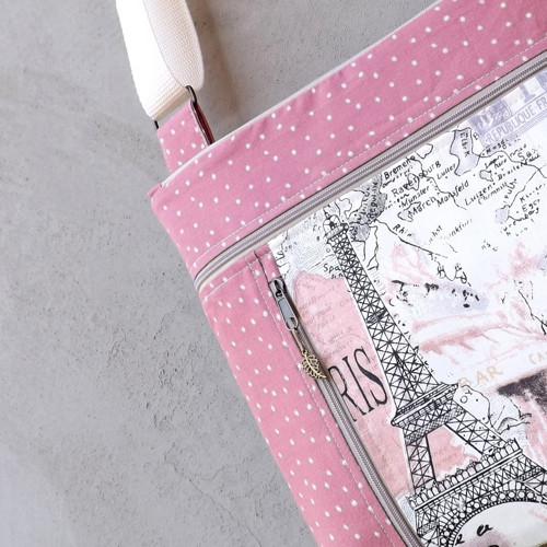 Mapa Paříže - crossbody — foto 5