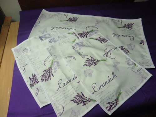 Levandulové prostírání — foto 2