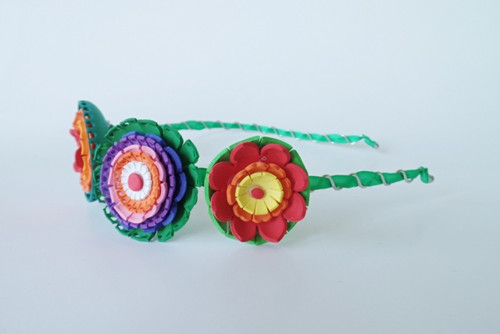 Čelenka gummy barevná — foto 3