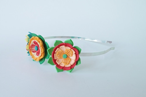 Čelenka gummy barevná — foto 3