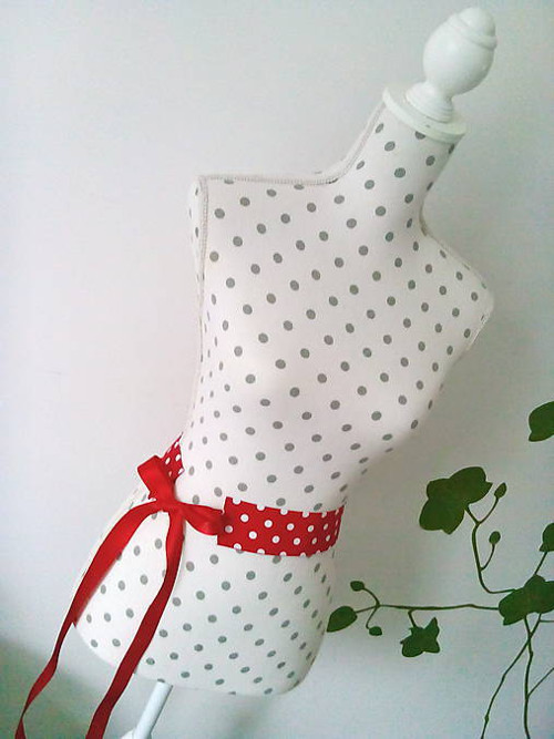 Pin Up belt (red/white polka dots) — foto 4