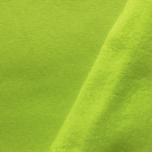 Teplákovina počesaná / limeta / 0,5 m — foto 2
