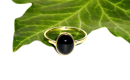 ZLATÝ prsten ONYX 10*8 — foto 4