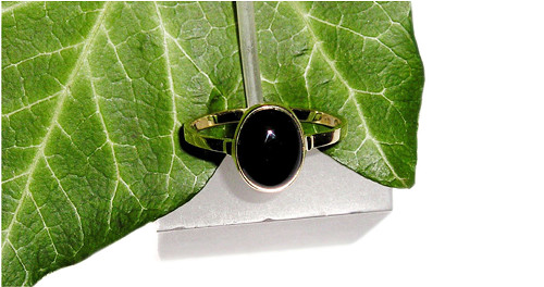 ZLATÝ prsten ONYX 10*8 — foto 5