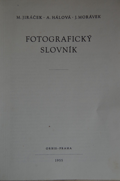 Fotografický slovník — foto 6