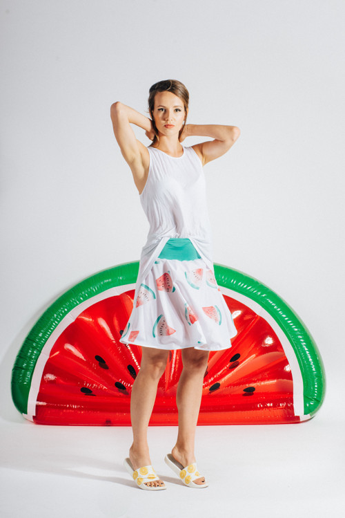 Áčková sukně Melouny — foto 2