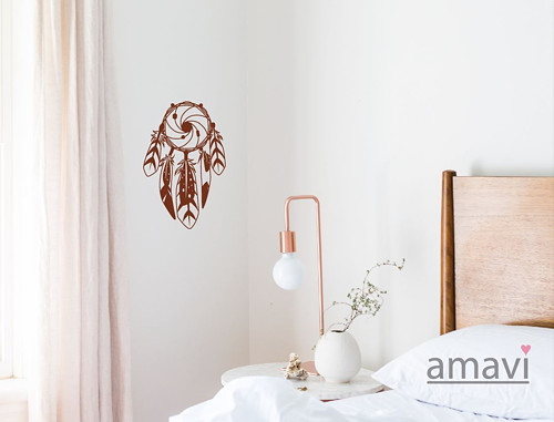 Nálepka - dreamcatcher / lapač snů, více barev — foto 2