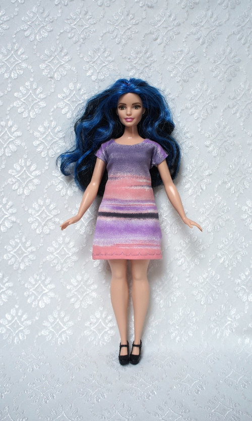 Šaty pro Barbie 2016 - curvy - baculku — foto 2