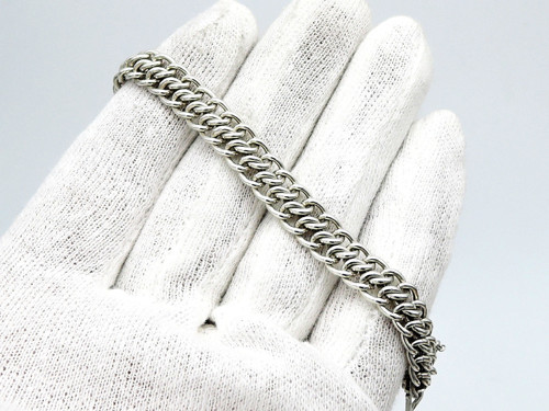 Stříbrný vintage náramek-Handmade — foto 5