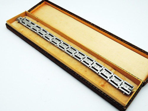 Stříbrný vintage náramek-Handmade — foto 2