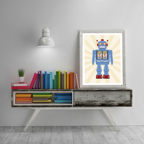 Robot - Tisk na grafický papír — foto 3