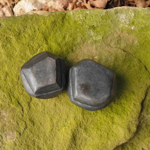 BLACK & BLACK - RAKU dóza kameň — foto 2