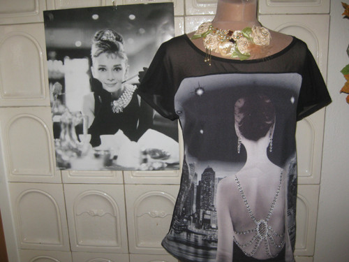 Ve stylu Audrey Hepburn - halenka — foto 3