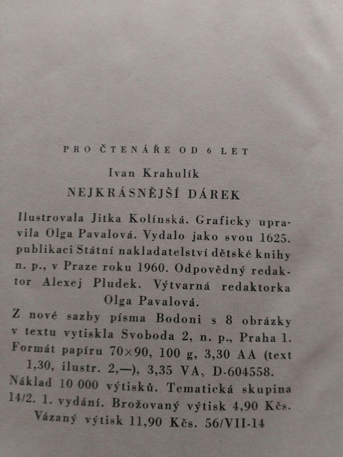 Kniha - Nejkrásnější dárek — foto 3