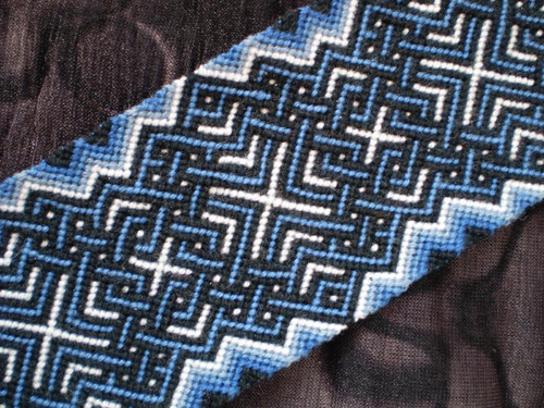 Náramek "Zimní ornament" — foto 2
