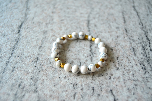 Náramek Goldie Magnesite — foto 2