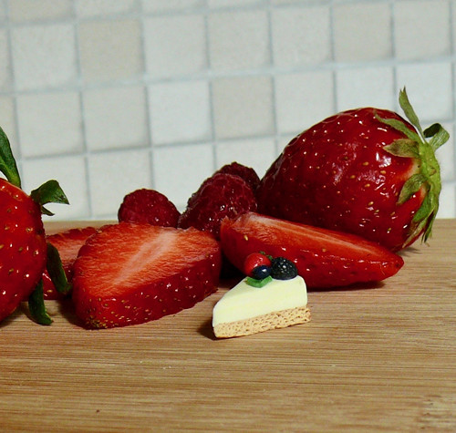 Cheesecake s lesním ovocem — foto 2