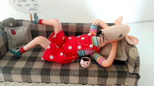 Myška odpočívá — foto 2