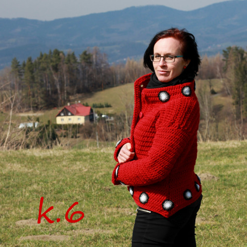 Krátký kabátek červený — foto 6