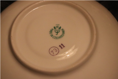 Porcelánová mocca souprava — foto 5