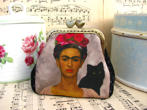 Taštička Frida s kočkou — foto 2