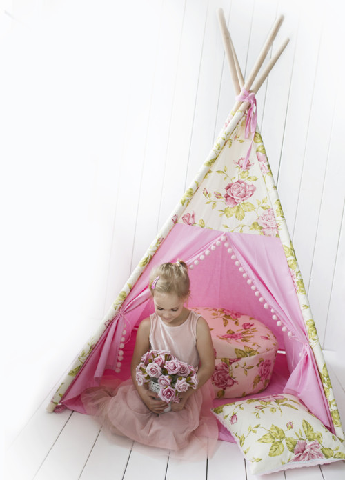 Teepee s růžemi — foto 2