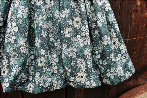 Balonová sukně Tuscan Breeze Teal — foto 4