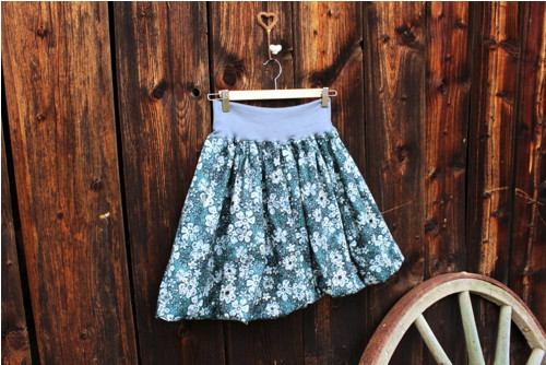 Balonová sukně Tuscan Breeze Teal — foto 5