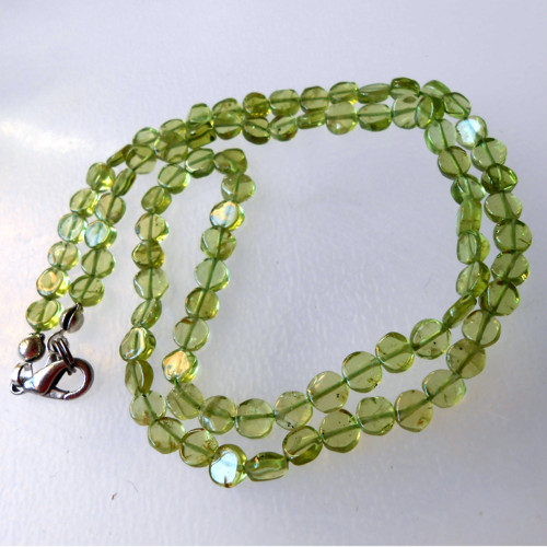 Náhrdelník - Olivín / Peridot (6) — foto 2