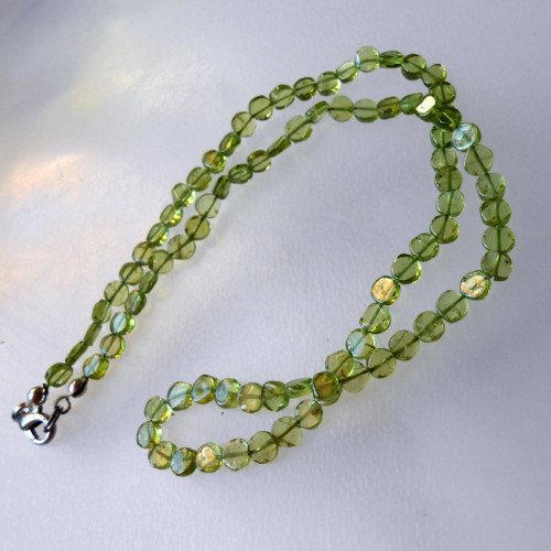 Náhrdelník - Olivín / Peridot (6) — foto 4