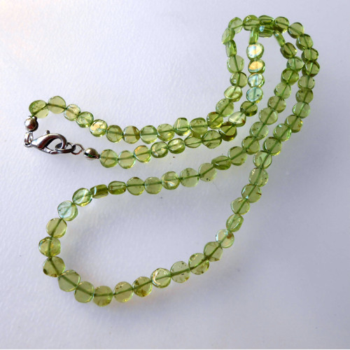 Náhrdelník - Olivín / Peridot (6) — foto 5