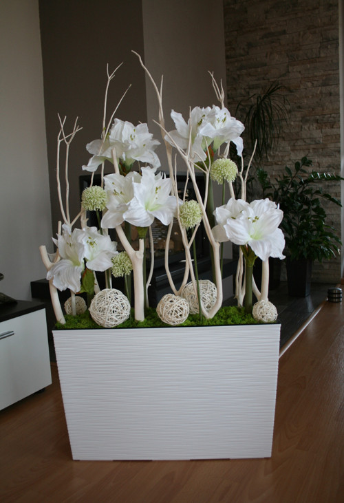 Maxi dekorace s amarylisy — foto 3