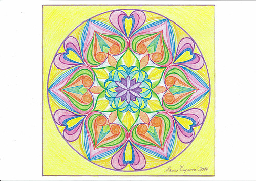 Mandala početí-kartičky 10x13 — foto 2