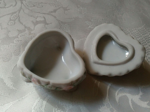 Porcelánové srdíčko — foto 3