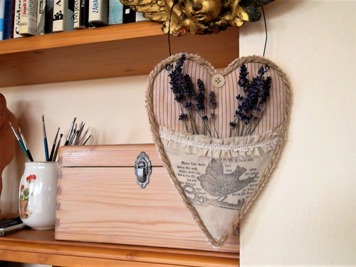Velké s kapsou a starožitným knoflíkem... — foto 2