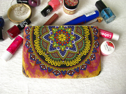 Taštička na mobil - aztécká mandala — foto 2