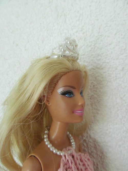 Čelenka pro Barbie - bílá — foto 2