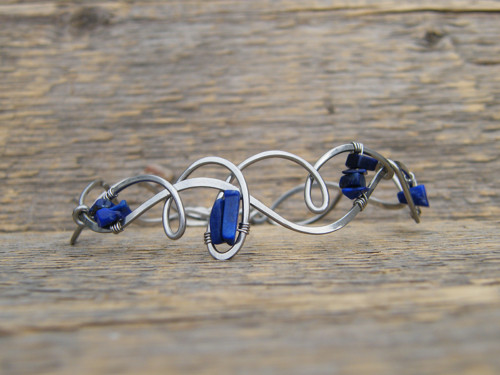 Náramek s lapisem lazuli — foto 3