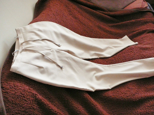 Kalhoty béžové — foto 3