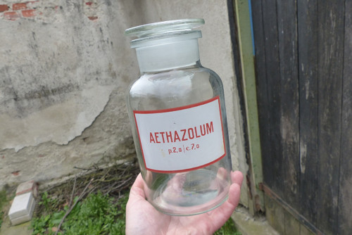 Aethazolum...lékárenská lahev — foto 3