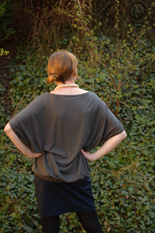 UNI khaki viskóza — foto 3