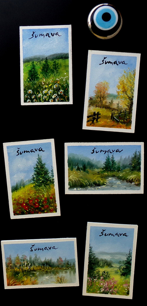 Šumava - Magnet - orig. olej — foto 2