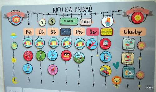 Ohebná plánovací magnetická tabule Lyonis — foto 2
