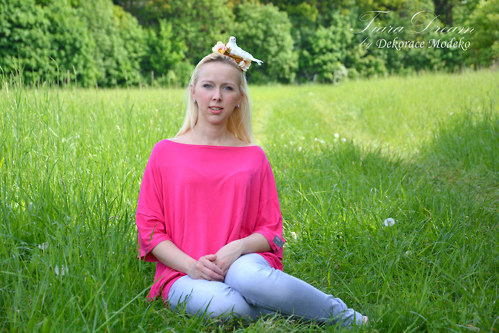 Čelenka "Něžnost holubích křídel" — foto 2