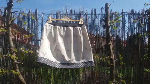 Sukně VÁŽKY A PUNTÍKY — foto 3